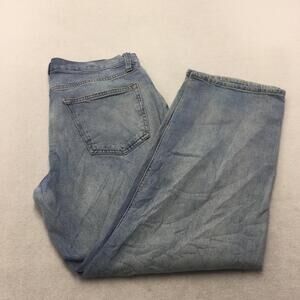 Old Navy Basic Loose Jeans Mens 33x30 Blue Light Wash Relaxed Denim Stretch